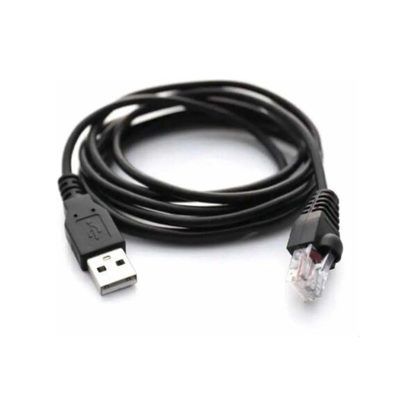 Cabo Usb Leitor Symbol/zebra/motorola Ls2208/7708 Preto